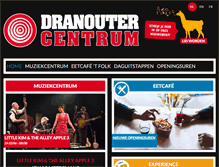 Tablet Screenshot of dranoutercentrum.be